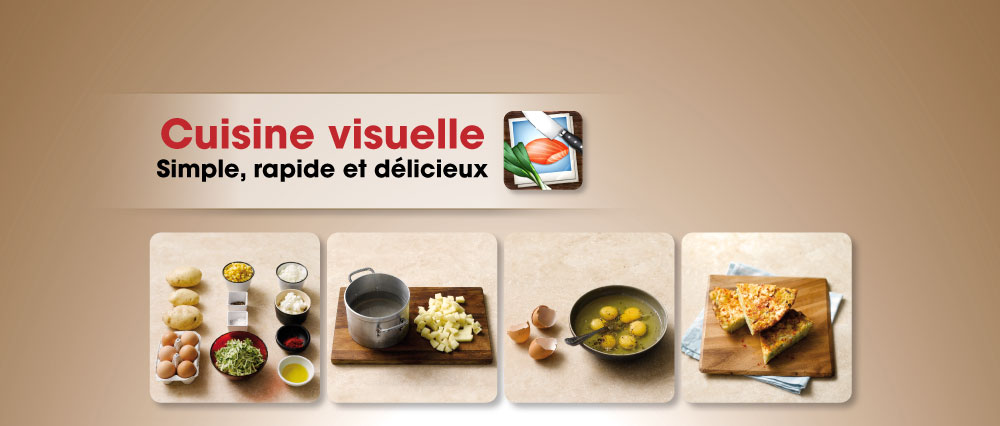 Cuisine visuelle – Simple, rapide et délicieux